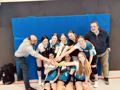 Starker Auftritt beim Bezirksfinale: Volleyballteam holt Platz 3!