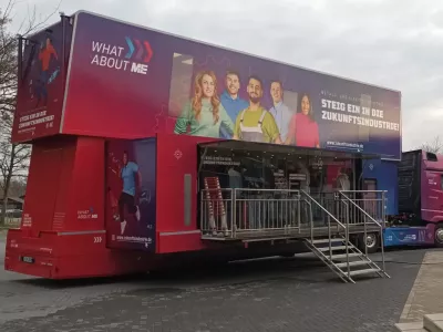 ME-Truck zu Gast an der Gesamtschule