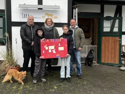 Sponsorenlauf und Spendenübergabe 2025